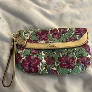 Coach wristlet